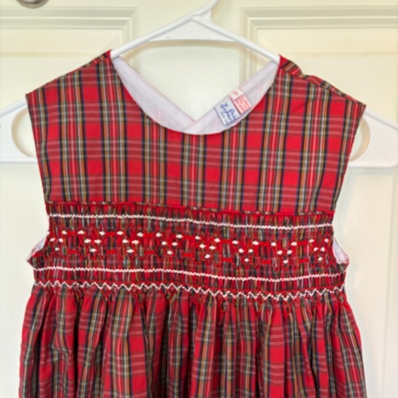 Orient Express Other - Like new Orient Expressd Red Plaid Christmas dress, sz 7